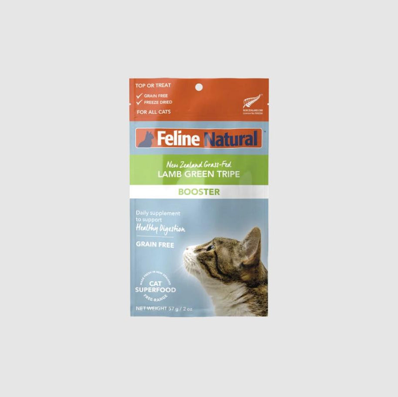 Feline Natural Lamb Green Tripe Freeze-Dried Booster