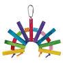 Super Bird Balsa Peacock Bird Toy