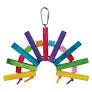 Super Bird Balsa Peacock Bird Toy