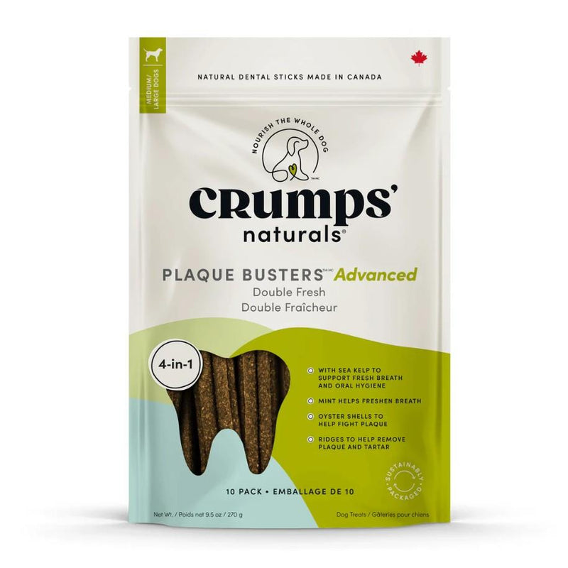 Crumps Naturals Plaque Busters Advanced - 10 Pack