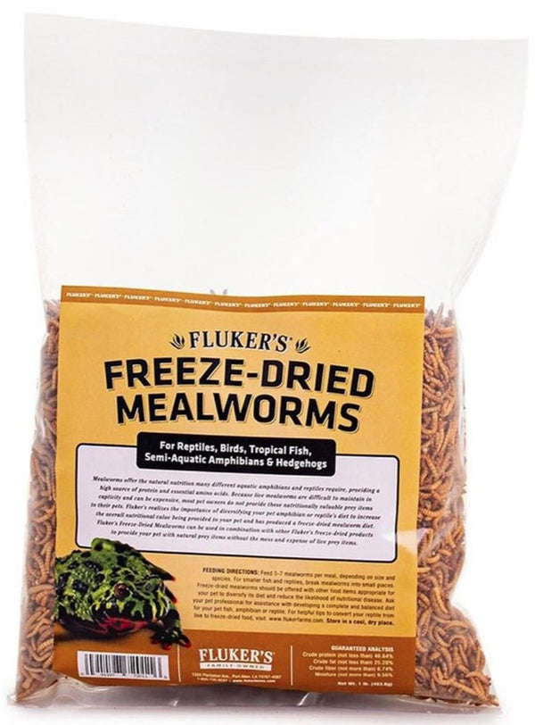 Fluker's Freeze-Dried Mealworms 0.45kg