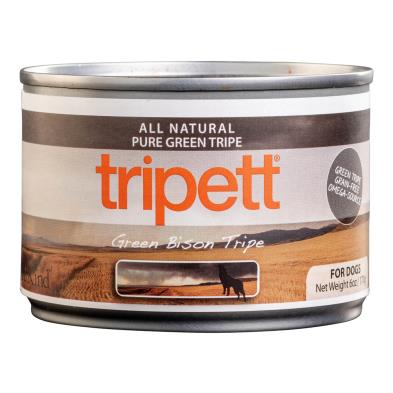 Tripett Dog Pure Green Tripe Bison Canned Food 170g