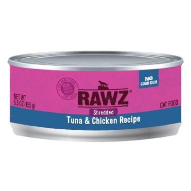 Rawz Cat Shredded Tuna & Chicken Food 155g