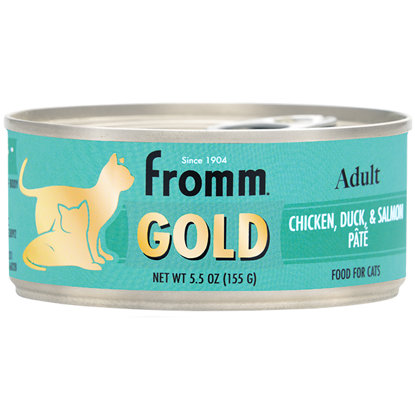 Fromm Cat Gold Adult Chicken Duck & Salmon Pate 155g