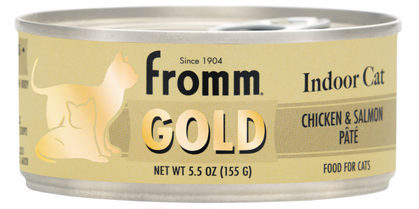 Fromm Cat Gold Indoor Chicken & Salmon Pate 155g