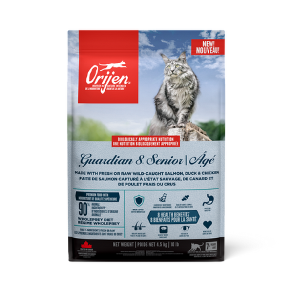 Orijen Guardian 8 Recipe for Senior Cats