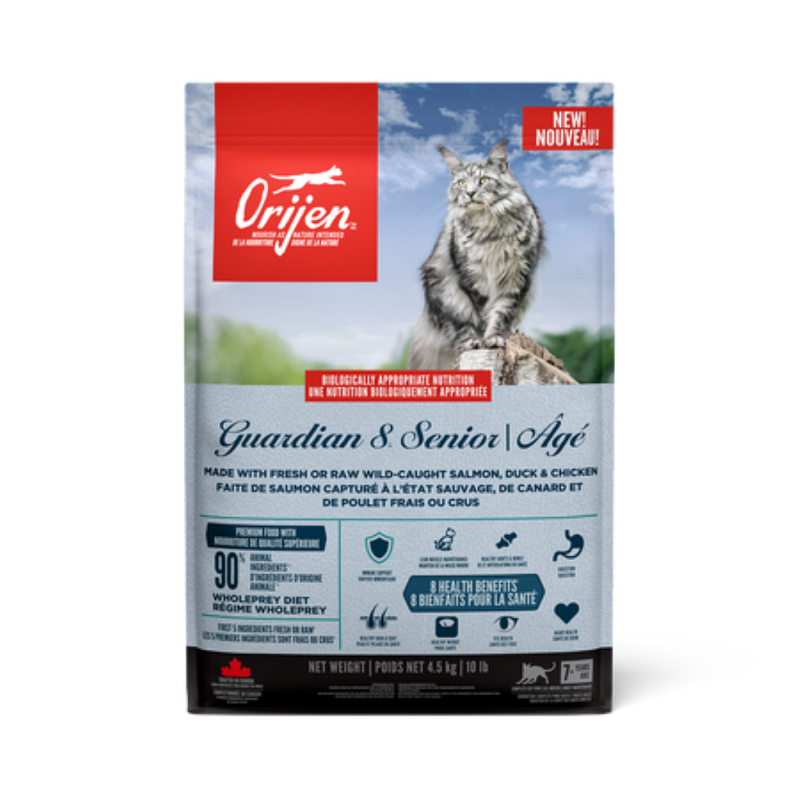 Orijen Guardian 8 Recipe for Senior Cats