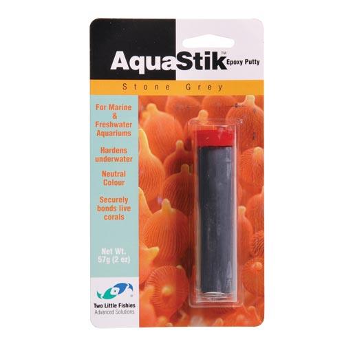 Two Little Fishies AquaStik Epoxy Putty Stone Grey 57g