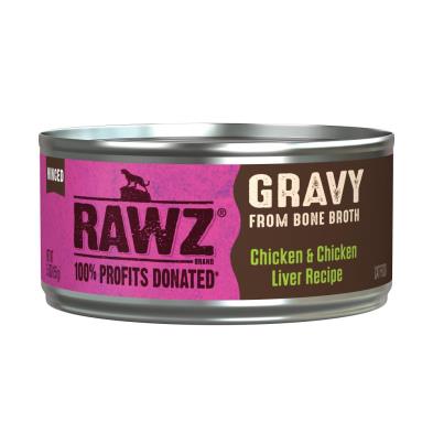 Rawz Cat Gravy Chicken & Chicken Liver 156g