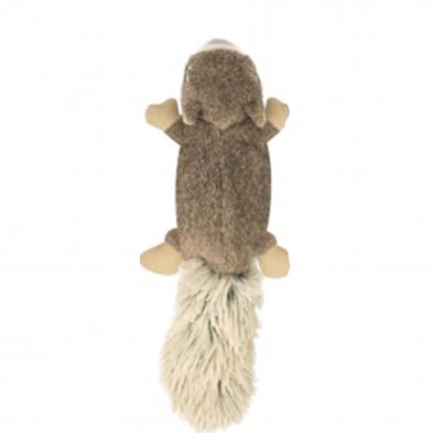 Tall Tails Stuffless Squirrel Squeak Dog Toy 16in