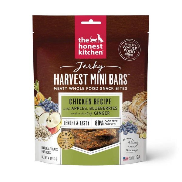 Honest Kitchen Chicken Jerky Harvest Bars 113g