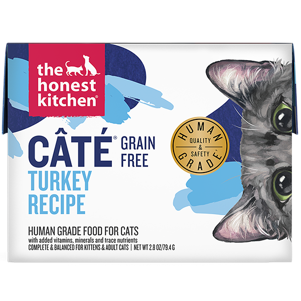 Honest Kitchen GF Pate Turkey Tetra Pak 2.8oz