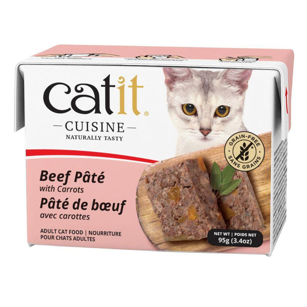 Catit Cuisine Beef Pate with Carrot 95g