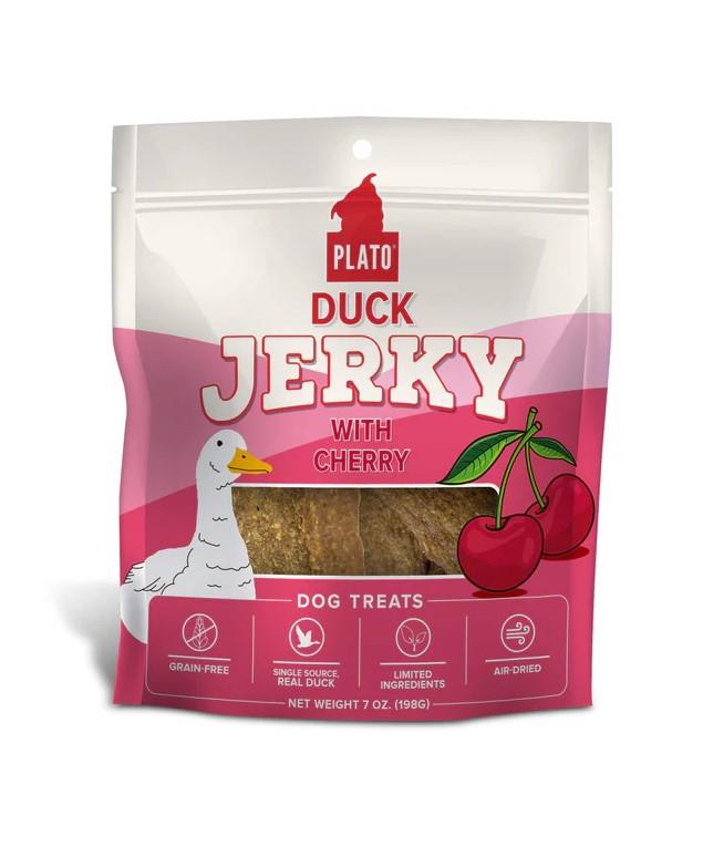 Plato Duck Jerky with Cherry 198g