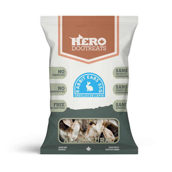 Hero Rabbit Ears Dog Treat 55g