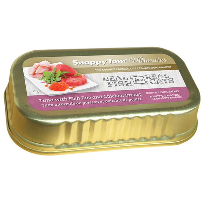 Snappy Tom Ultimates Tuna with Fish Roe and Chicken 85g