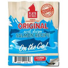 Plato On The Go! Real Strips Salmon 20g