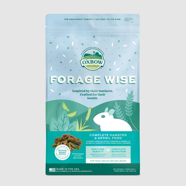 Oxbow Forage Wise Hamster & Gerbil Food 907g