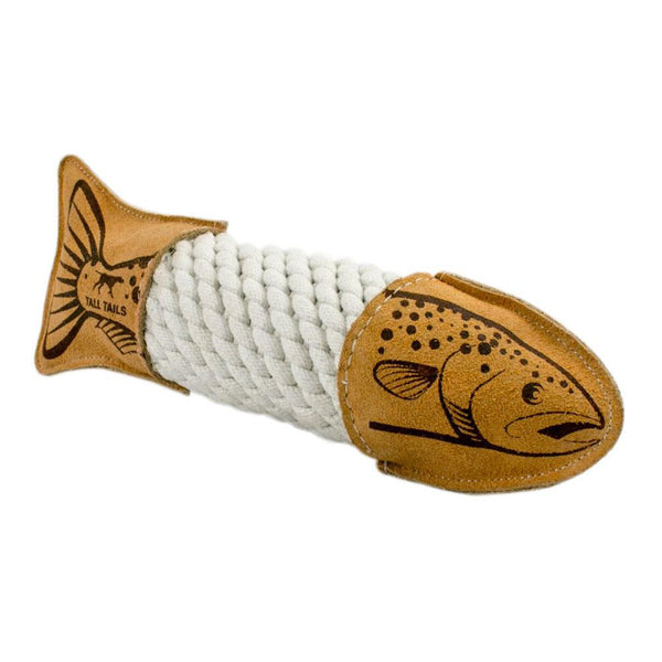 Tall Tails Natural Leather Trout 15in