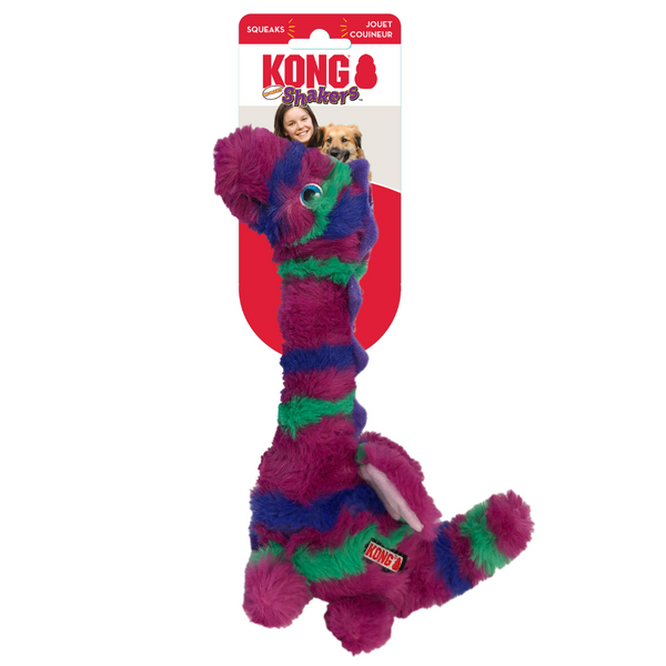 Kong Shakers Honkers Dragon Small Plush Dog Toy