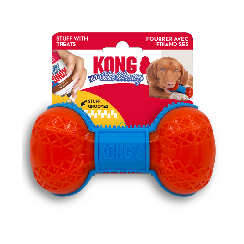 Kong ChiChewy Zippz Bone Medium Dog Toy