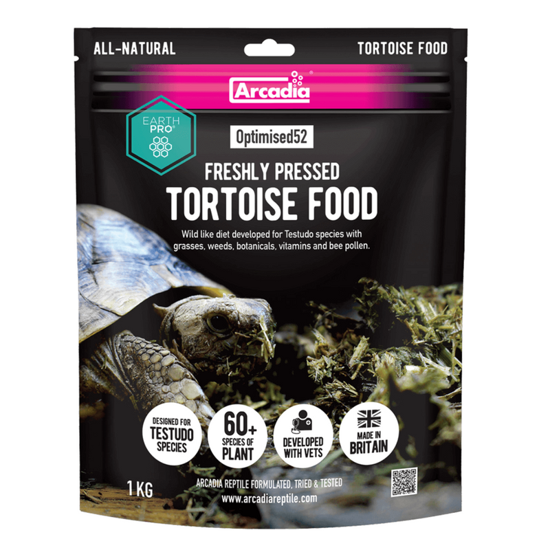 Arcadia Optimised52 Freshly Pressed Tortoise Food 1kg