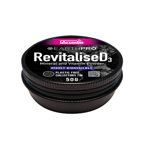 Arcadia RevitaliseD3 Mineral and Vitamin Powder 50g