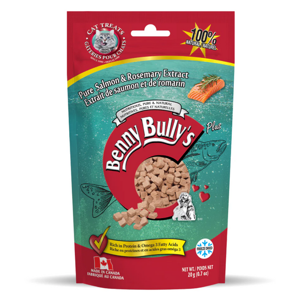 Benny Bully's Salmon Plus Rosemary Cat Treats 20g