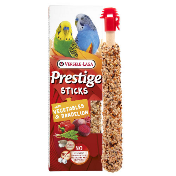 Versele-Laga Prestige Sticks Parakeet Vegetables & Dandelion 60g