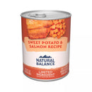 Natural Balance Limited Ingredient Sweet Potato & Salmon Recipe Wet Dog Food 368g