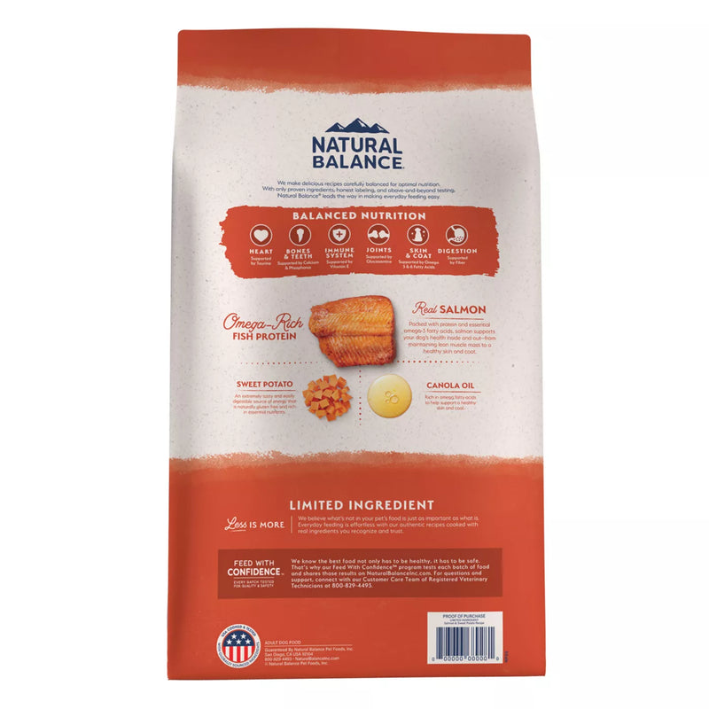 Natural Balance Limited Ingredient Salmon & Sweet Potato Recipe Dog Food