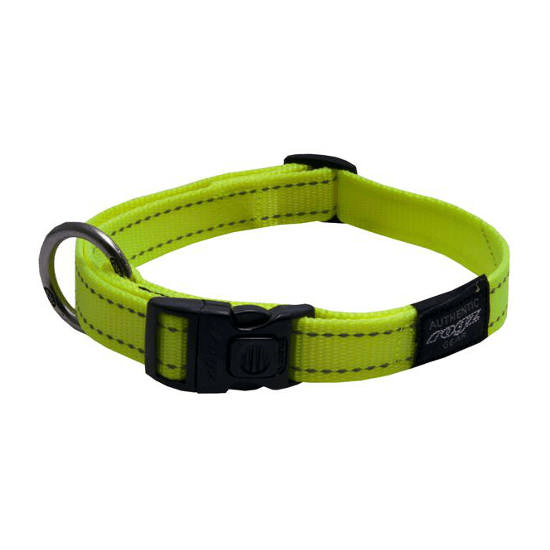 Rogz Fanbelt Large Utility Collar - Available in 10 Colours - Pisces Pet Emporium