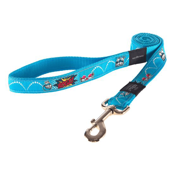 Rogz Beach Bum Large Fancy Dress Leash - Available in 10 Designs - Pisces Pet Emporium