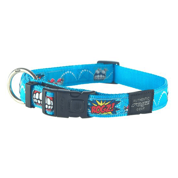 Rogz Armed Response X-Large Fancy Dress Side Release Collar - Available in 10 Designs - Pisces Pet Emporium