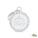 My Family Circle & Crown Pet ID Tag - Pisces Pet Emporium