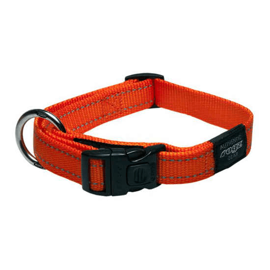 Rogz Fanbelt Large Utility Collar - Available in 10 Colours - Pisces Pet Emporium