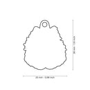 MyFamily Pet ID Tag - Italian Spitz Dog Tag | Pisces