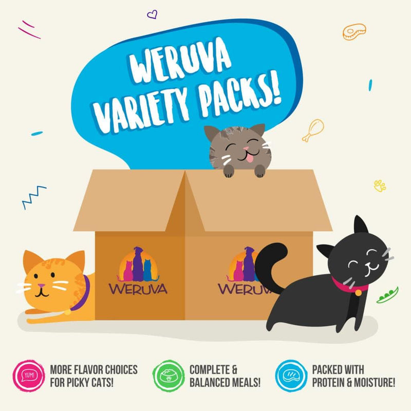 Weruva Suppertime Sweepstakes Variety Pack Cat | Pisces