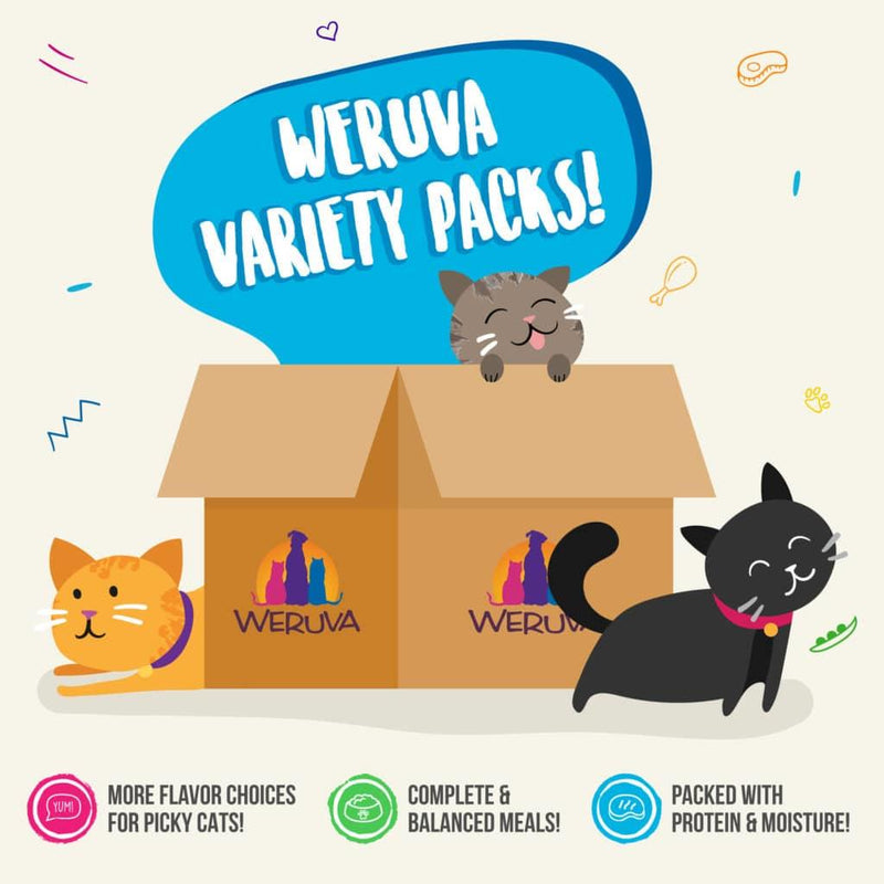 Weruva Rudi's Recipes Variety Pack Cat Food | Pisces