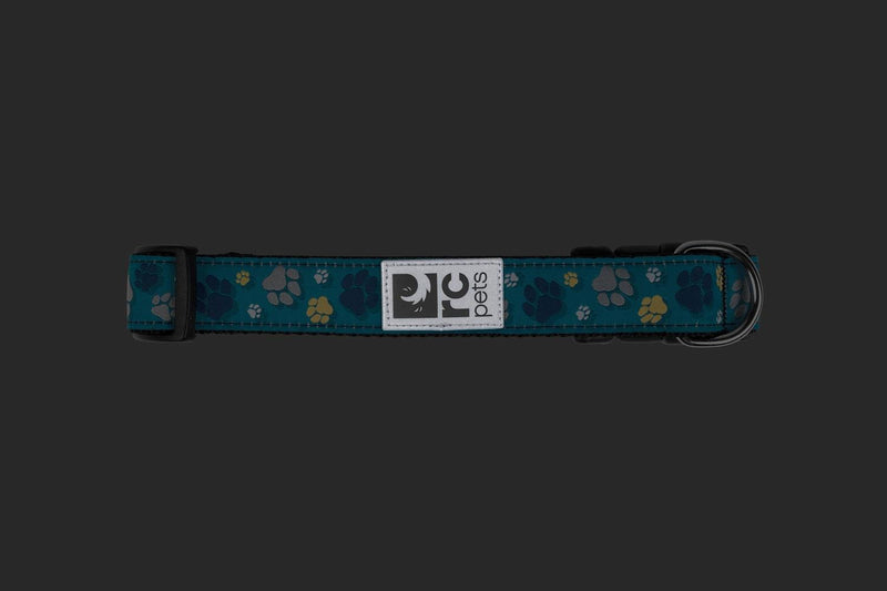 RC Pets Clip Collar - Teal Fresh Tracks Dog | Pisces