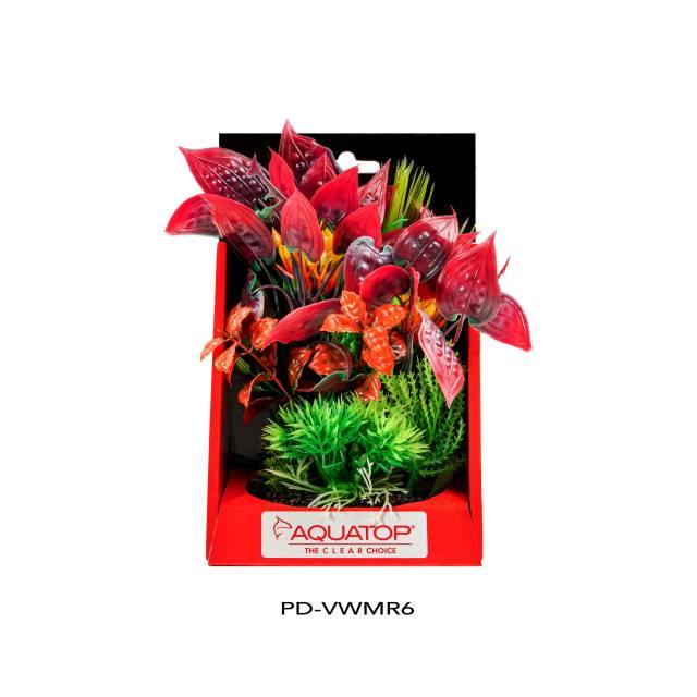 Aquatop Vibrant Plastic Plants Wild | Pisces