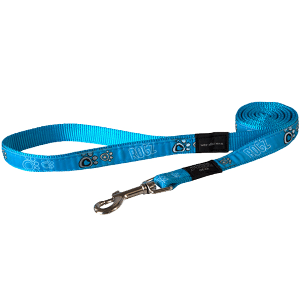 Rogz Beach Bum Large Fancy Dress Leash - Available in 10 Designs - Pisces Pet Emporium