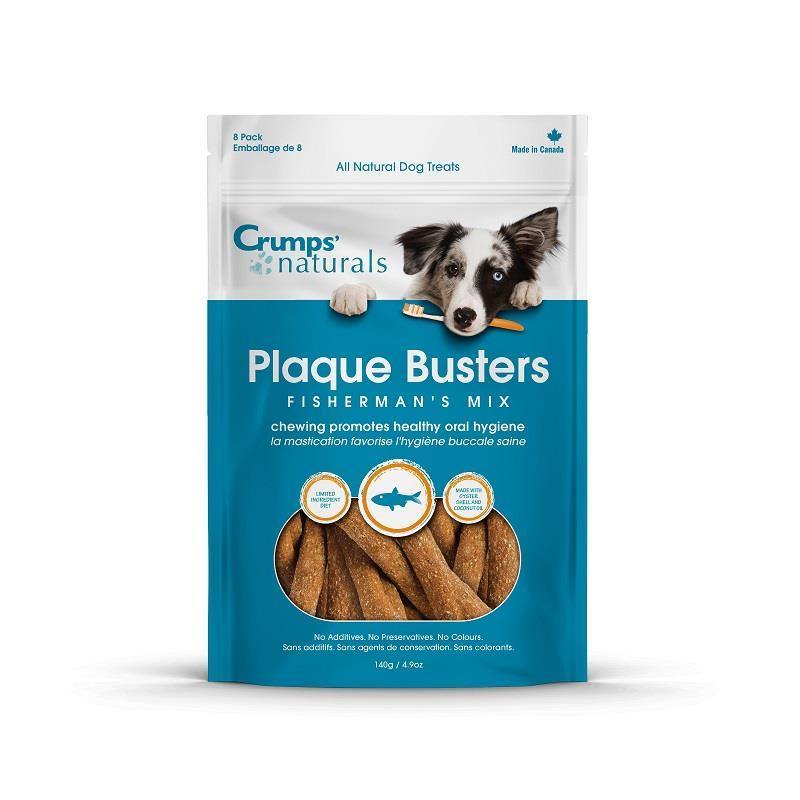Crumps Plaque Busters - 8-Pack 140g - Pisces Pet Emporium