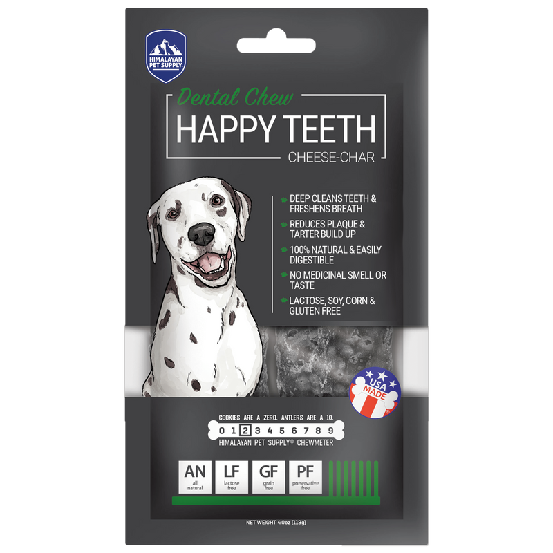 Himalayan Happy Teeth Dental Chews Cheese Dog | Pisces