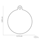 My Family Circle & Crown Pet ID Tag - Pisces Pet Emporium