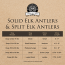 Silver Spur Solid Elk Antler - Pisces Pet Emporium
