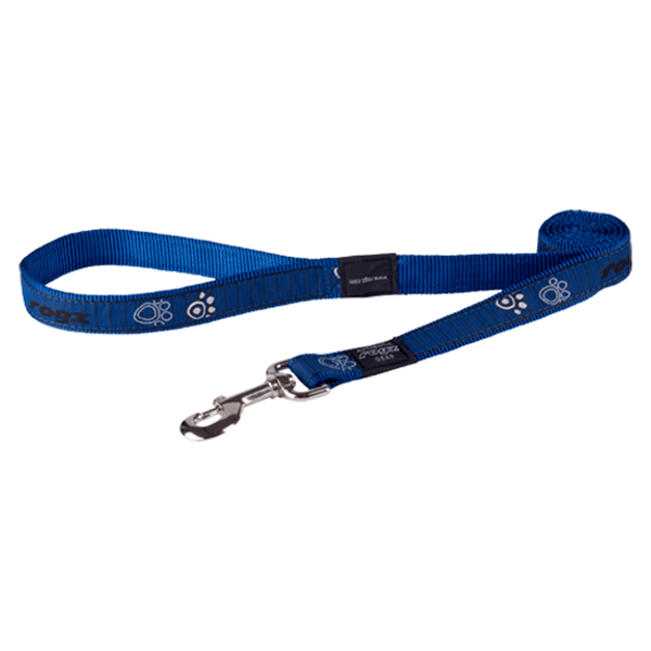 Rogz Beach Bum Large Fancy Dress Leash - Available in 10 Designs - Pisces Pet Emporium