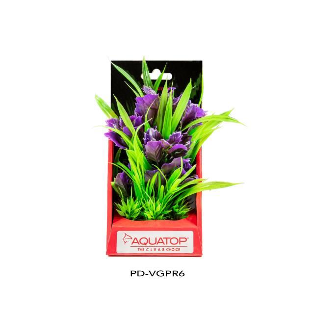 Aquatop Vibrant Plastic Plants Garden | Pisces