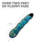 Outward Hound Invincibles Snake Long Dog Toy | Pisces