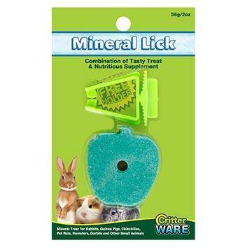 Critter Ware Apple Mineral Lick - Pisces Pet Emporium